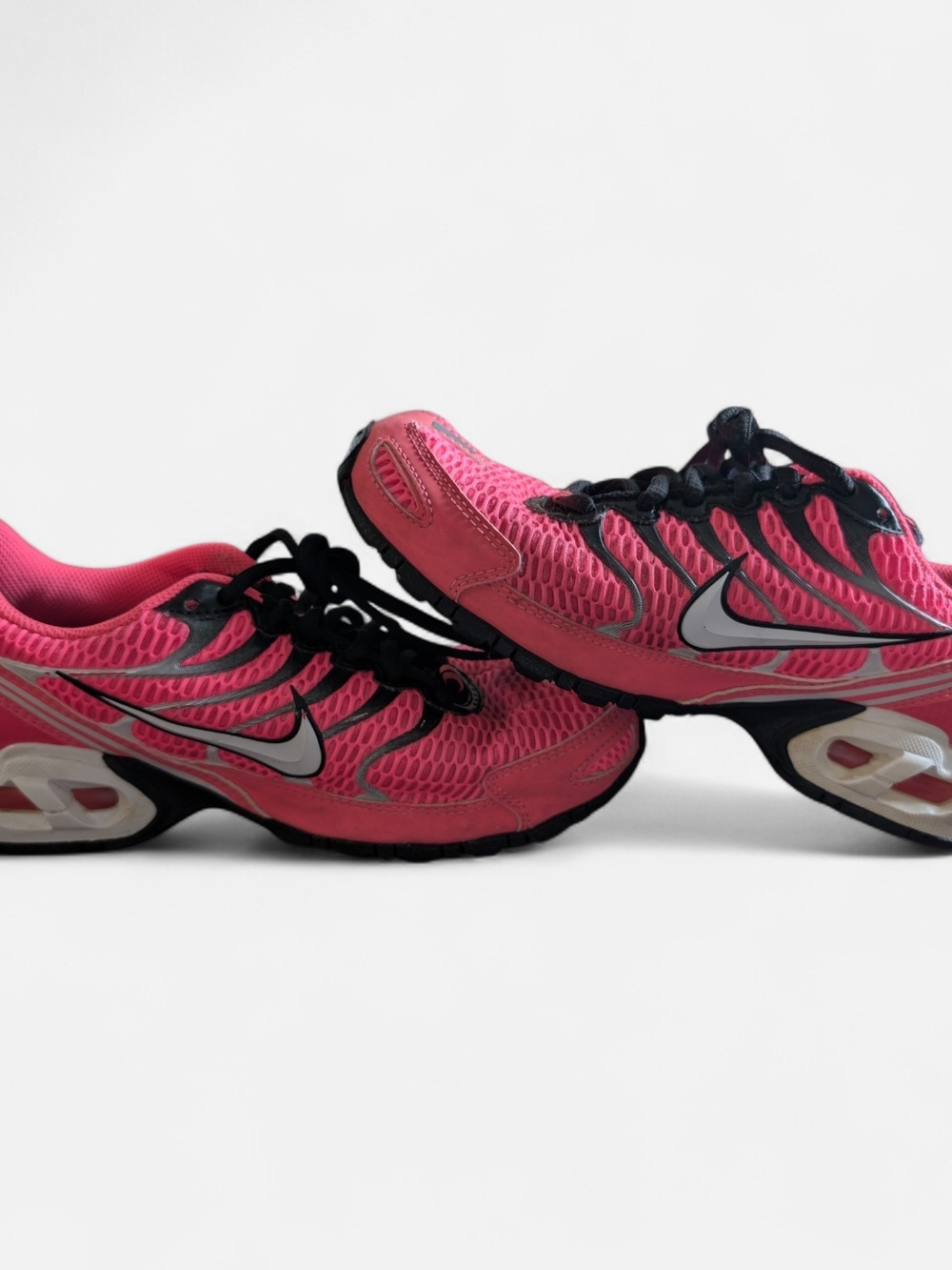 Womens Nike Air Max Torch 4 Pink White Outdoor Running Shoes 343851-610 Size 8
